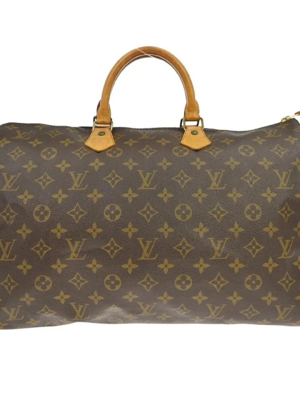 Best02 LOUIS VUITTON MONOGRAM SPEEDY 40 DUFFLE HANDBAG